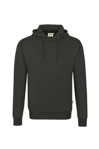 HAKRO Kapuzen-Sweatshirt Bio-Baumwolle 560 karbongrau