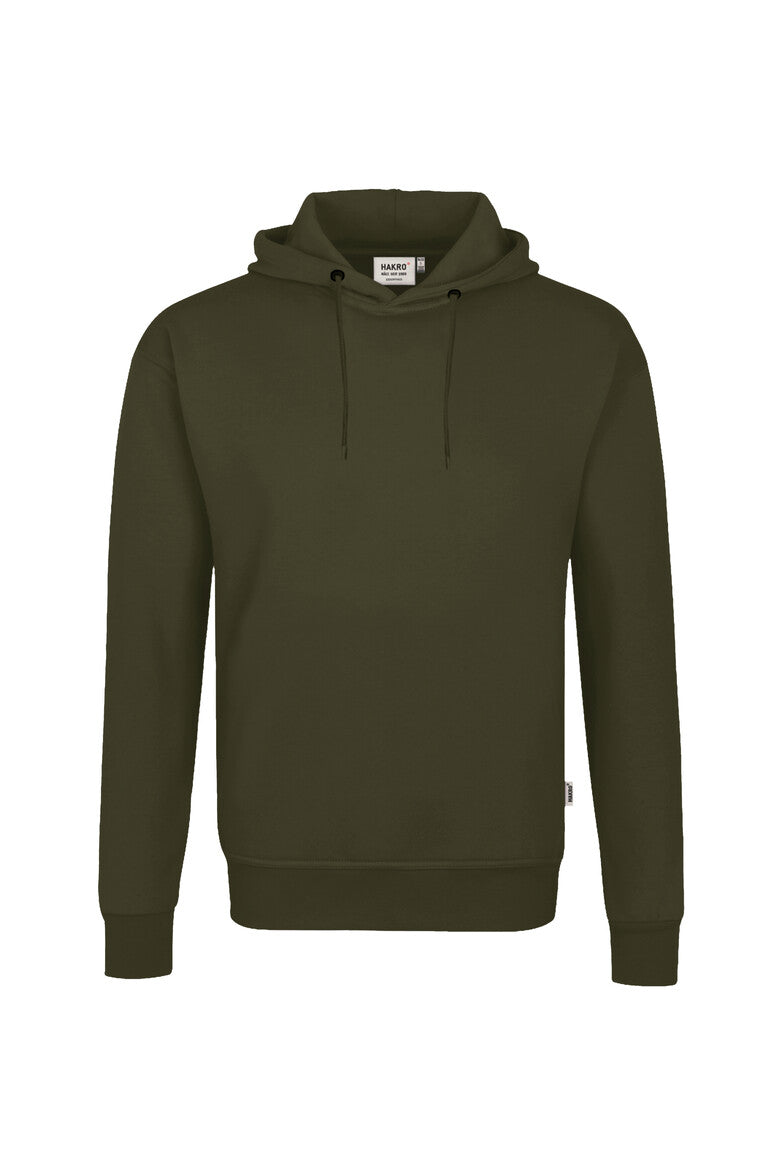 HAKRO Kapuzen-Sweatshirt Bio-Baumwolle 560 olive