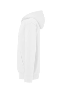 HAKRO Kinder Kapuzen-Sweatshirt Bio-Baumwolle 562 weiß