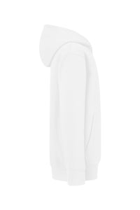 HAKRO Kinder Kapuzen-Sweatshirt Bio-Baumwolle 562 weiß