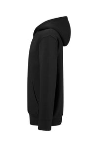 HAKRO Kinder Kapuzen-Sweatshirt Bio-Baumwolle 562 schwarz