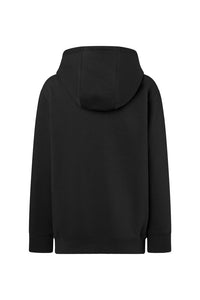 HAKRO Kinder Kapuzen-Sweatshirt Bio-Baumwolle 562 schwarz