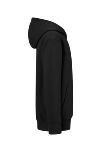 HAKRO Kinder Kapuzen-Sweatshirt Bio-Baumwolle 562 schwarz