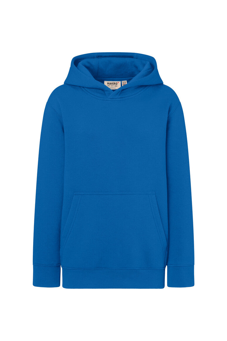 HAKRO Kinder Kapuzen-Sweatshirt Bio-Baumwolle 562 royalblau