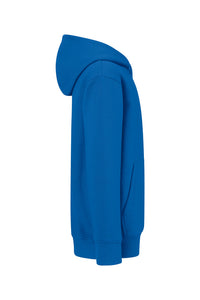 HAKRO Kinder Kapuzen-Sweatshirt Bio-Baumwolle 562 royalblau