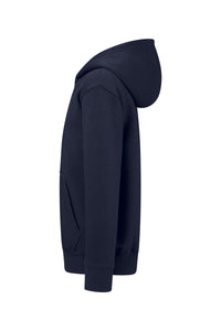 HAKRO Kinder Kapuzen-Sweatjacke Bio-Baumwolle 565 tinte