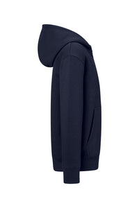 HAKRO Kinder Kapuzen-Sweatjacke Bio-Baumwolle 565 tinte