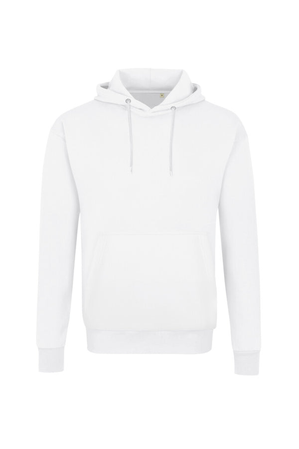 Label-Free Kapuzen-Sweat Heavy MIKRALINAR® ECO 568 weiß