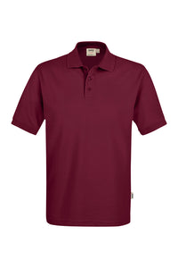 HAKRO Poloshirt MIKRALINAR® ECO 569 weinrot