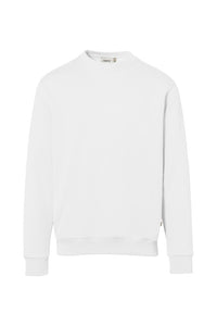 HAKRO Sweatshirt Bio-Baumwolle 570 weiß