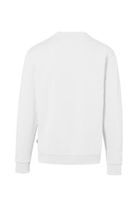 HAKRO Sweatshirt Bio-Baumwolle 570 weiß