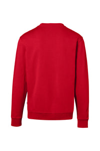 HAKRO Sweatshirt Bio-Baumwolle 570 rot