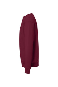 HAKRO Sweatshirt Bio-Baumwolle 570 weinrot