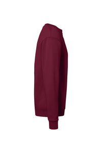 HAKRO Sweatshirt Bio-Baumwolle 570 weinrot