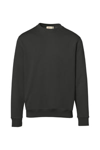 HAKRO Sweatshirt Bio-Baumwolle 570 karbongrau