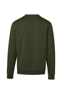 HAKRO Sweatshirt Bio-Baumwolle 570 olive