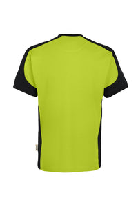 HAKRO T-Shirt Contrast MIKRALINAR® ECO 590 kiwi/schwarz