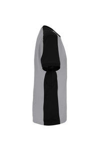 HAKRO T-Shirt Contrast MIKRALINAR® ECO 590 titan/schwarz