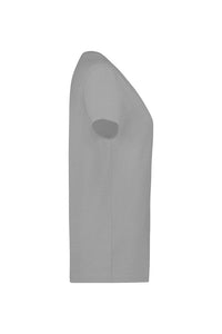 HAKRO T-Shirt Bio-Baumwolle 593 grau meliert