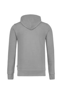 HAKRO Kapuzen-Sweatjacke Premium 605 grau meliert