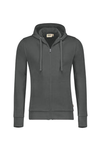 HAKRO Kapuzen-Sweatjacke Premium 605 anthrazit