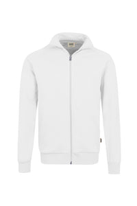 HAKRO Sweatjacke Premium 606 weiß