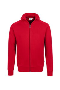 HAKRO Sweatjacke Premium 606 rot
