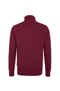 HAKRO Sweatjacke Premium 606 weinrot
