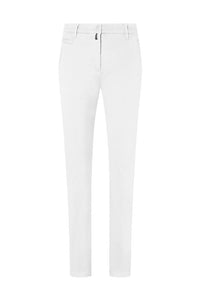 HAKRO Damen Chinohose X-Stretch 706 weiß