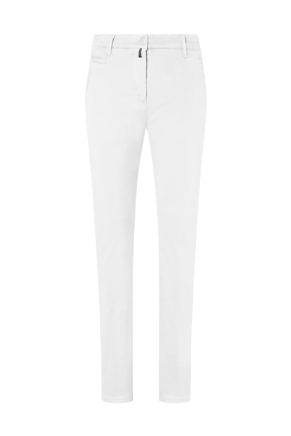 HAKRO Damen Chinohose X-Stretch 706 weiß