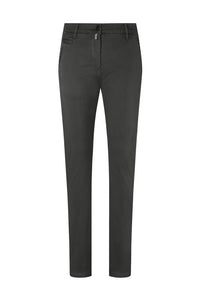 HAKRO Damen Chinohose X-Stretch 706 karbongrau