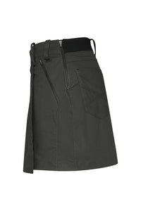 HAKRO Damen Performanceskort ECO 712 karbongrau