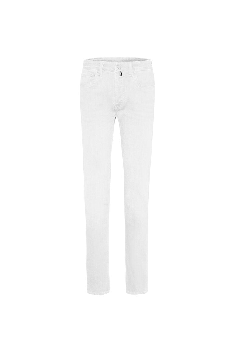 HAKRO 5-Pocket-Jeanshose X-Stretch ECO 731 weiß