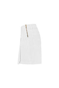 HAKRO Damen 5-Pocket-Jeansskort X-Stretch ECO 732 weiß