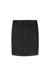 HAKRO Damen 5-Pocket-Jeansskort X-Stretch ECO 732 schwarz