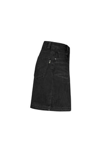 HAKRO Damen 5-Pocket-Jeansskort X-Stretch ECO 732 schwarz