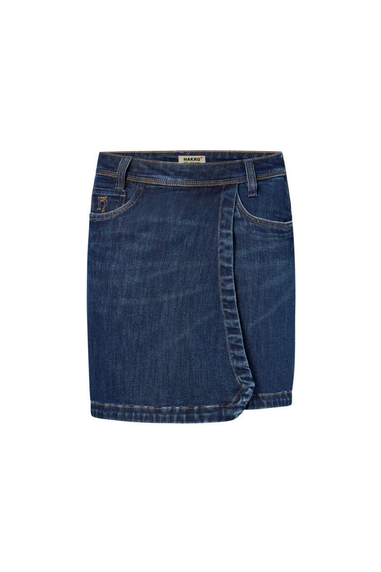HAKRO Damen 5-Pocket-Jeansskort X-Stretch ECO 732 indigo