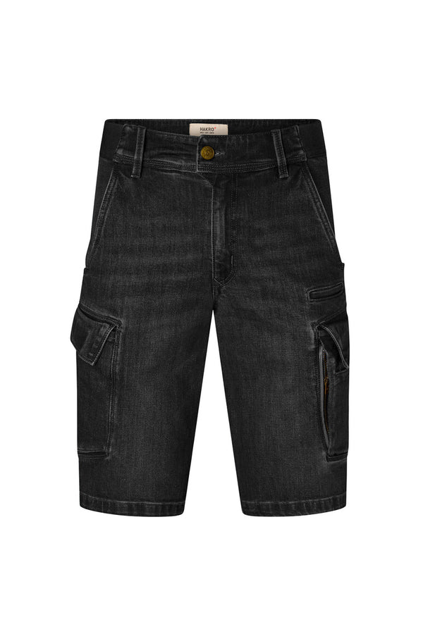 HAKRO Worker-Jeansshorts Dyneema® X-Stretch ECO 736 schwarz
