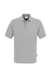 HAKRO Poloshirt Top 800 grau meliert