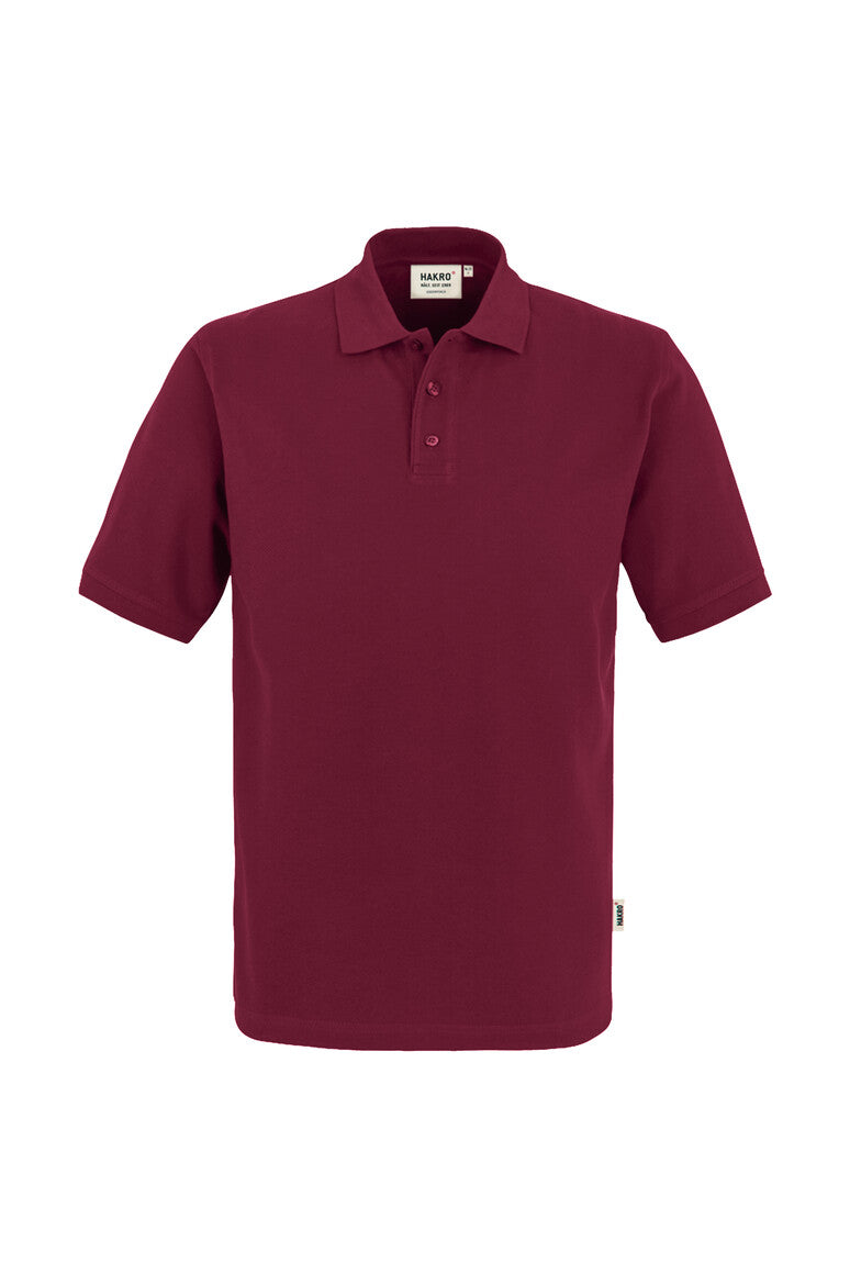 HAKRO Poloshirt Top 800 weinrot