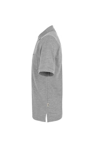 HAKRO Pocket-Poloshirt Top 802 grau meliert
