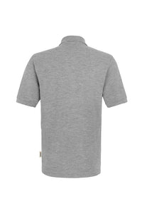 HAKRO Pocket-Poloshirt Top 802 grau meliert