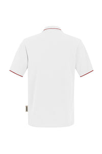 HAKRO Poloshirt Casual 803 weiß/rot