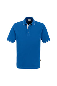 HAKRO Poloshirt Casual 803 royalblau/weiß