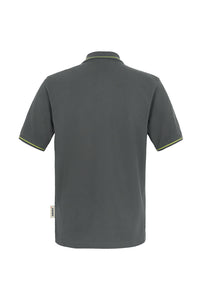 HAKRO Poloshirt Casual 803 anthrazit/kiwi