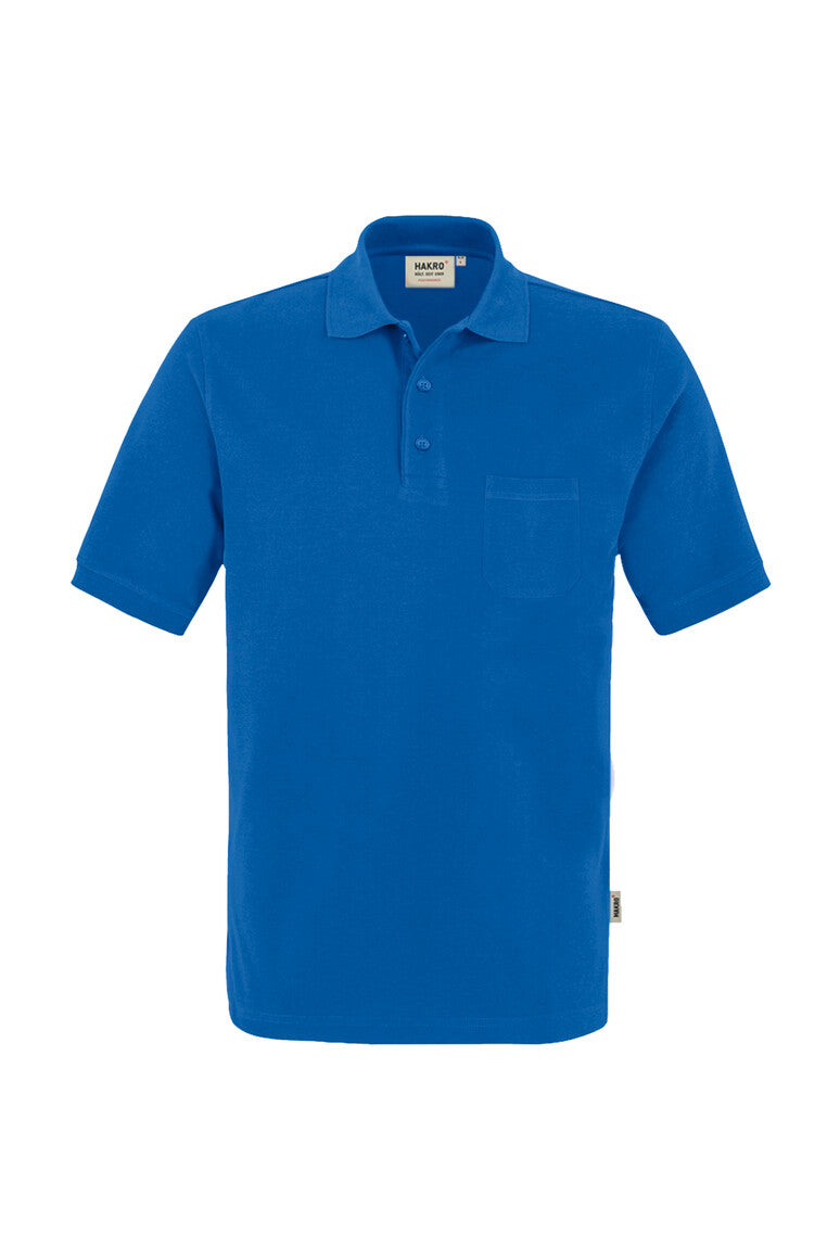 HAKRO Pocket-Poloshirt MIKRALINAR® 812 royalblau
