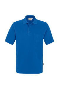 HAKRO Pocket-Poloshirt MIKRALINAR® 812 royalblau