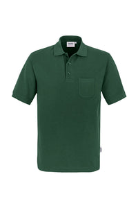 HAKRO Pocket-Poloshirt MIKRALINAR® 812 tanne
