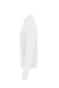 HAKRO Longsleeve-Poloshirt MIKRALINAR® 815 weiß