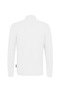 HAKRO Longsleeve-Poloshirt MIKRALINAR® 815 weiß